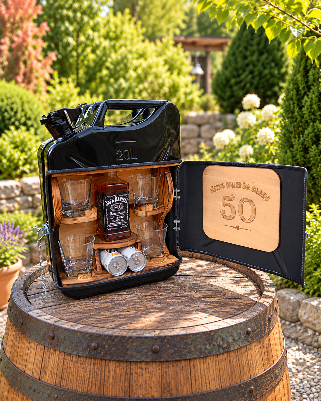 Kanister bar Classic Black